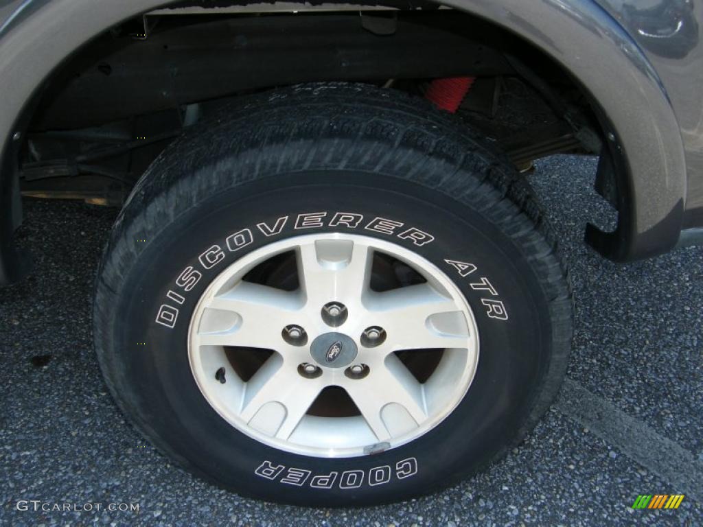 2002 F150 XLT SuperCrew 4x4 - Dark Shadow Grey Metallic / Dark Graphite photo #11