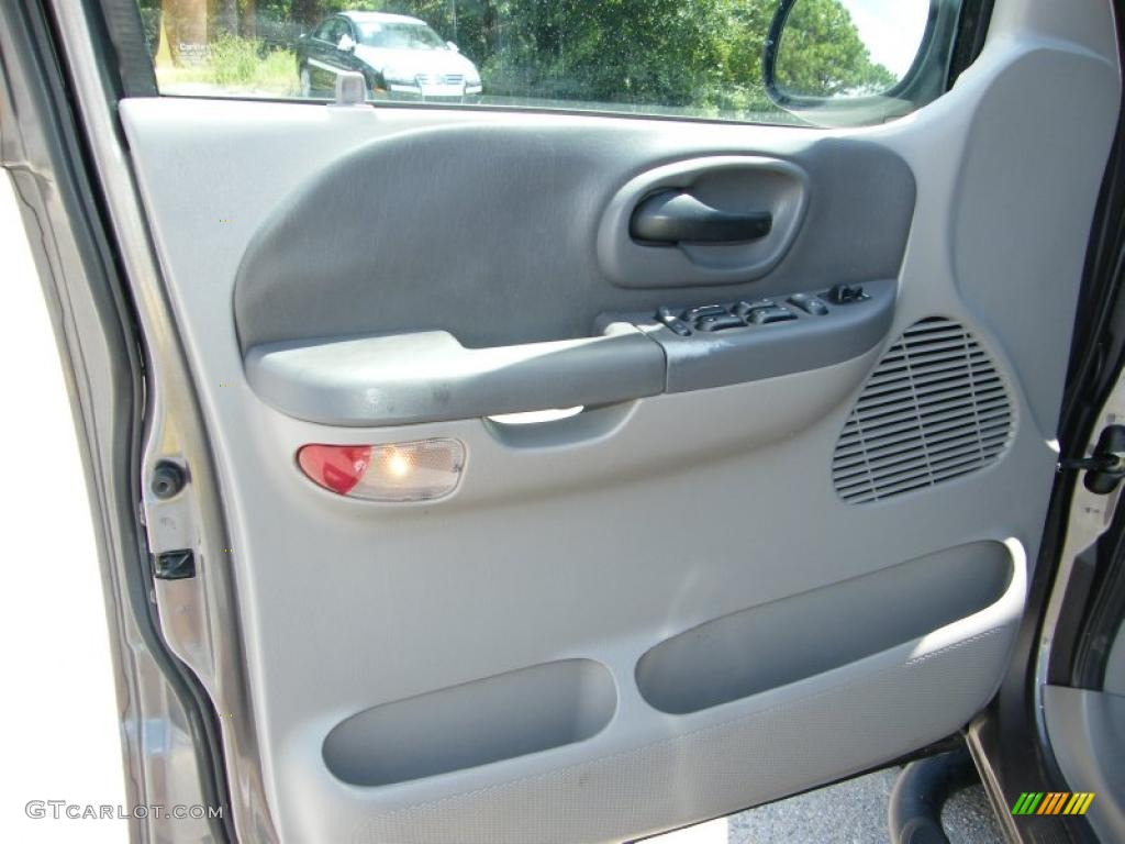 2002 F150 XLT SuperCrew 4x4 - Dark Shadow Grey Metallic / Dark Graphite photo #17