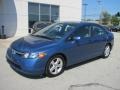 2007 Atomic Blue Metallic Honda Civic EX Sedan  photo #2