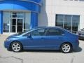 2007 Atomic Blue Metallic Honda Civic EX Sedan  photo #3