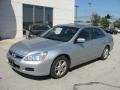 2007 Alabaster Silver Metallic Honda Accord EX-L Sedan  photo #2