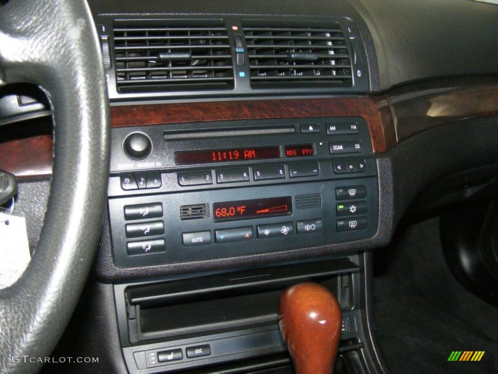 2001 3 Series 325i Sedan - Titanium Silver Metallic / Black photo #14