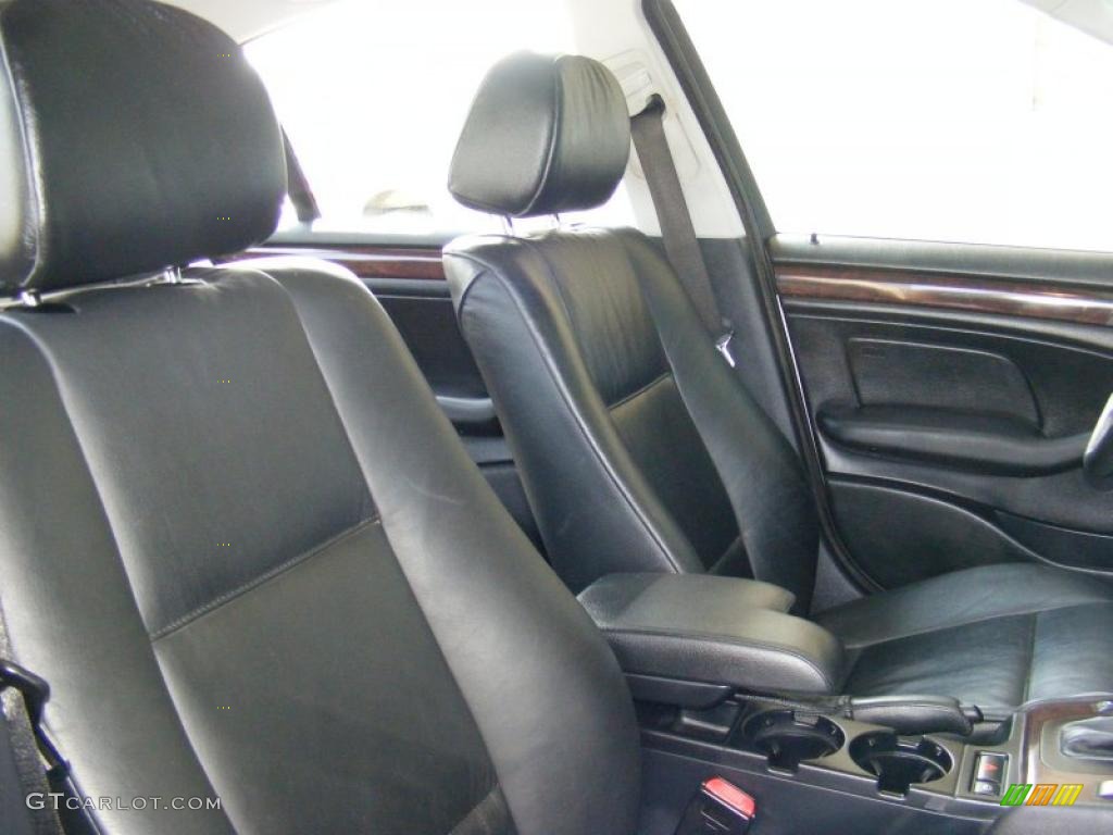 2001 3 Series 325i Sedan - Titanium Silver Metallic / Black photo #26