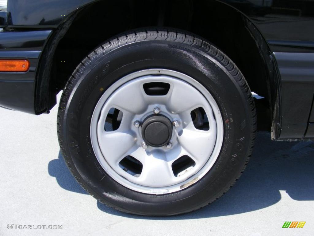 2003 Vitara Hard Top 4x4 - Satin Black / Gray photo #9