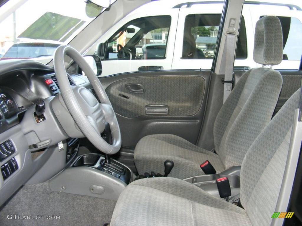 2003 Vitara Hard Top 4x4 - Satin Black / Gray photo #19