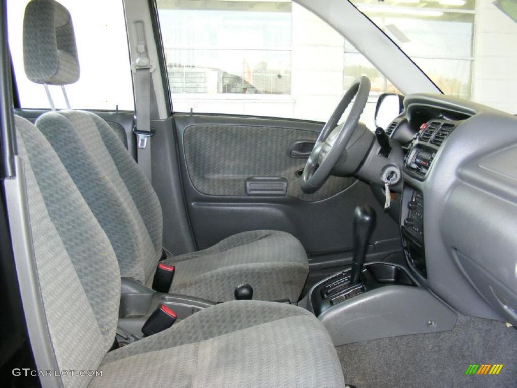 2003 Vitara Hard Top 4x4 - Satin Black / Gray photo #27