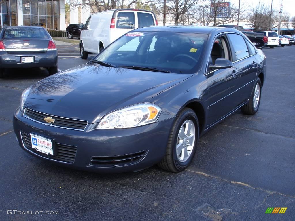 2008 Impala LT - Slate Metallic / Ebony Black photo #1