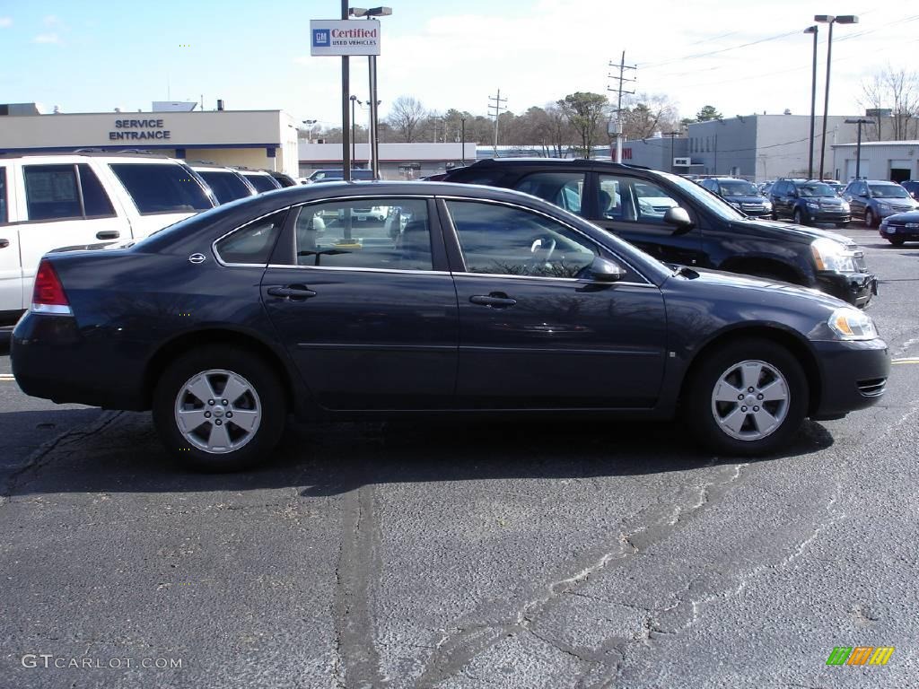2008 Impala LT - Slate Metallic / Ebony Black photo #3
