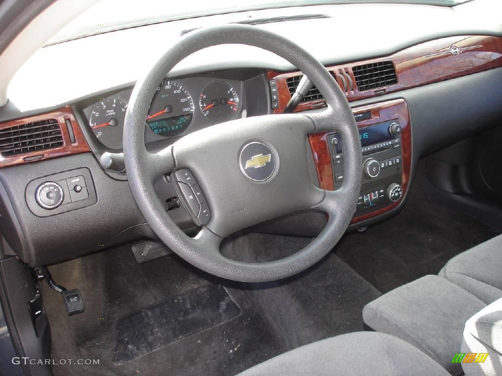 2008 Impala LT - Slate Metallic / Ebony Black photo #9