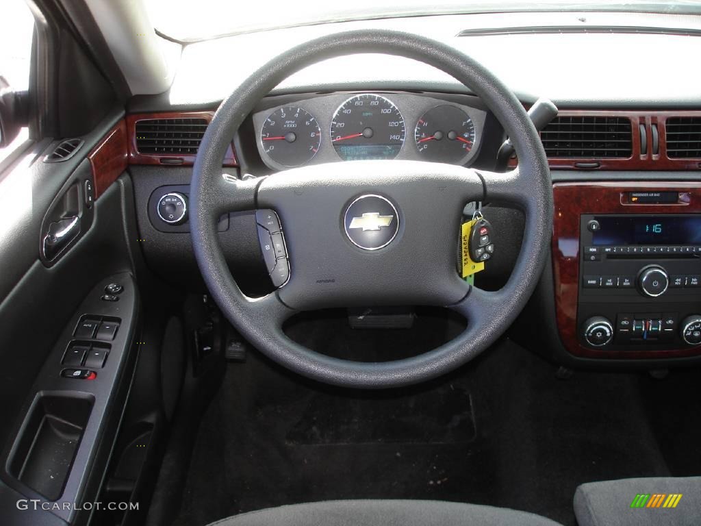 2008 Impala LT - Slate Metallic / Ebony Black photo #11