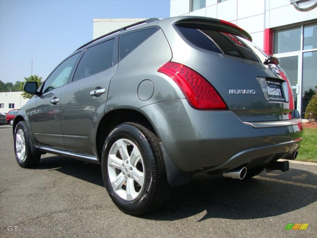 2007 Murano SL AWD - Platinum Pearl Matallic / Charcoal photo #13