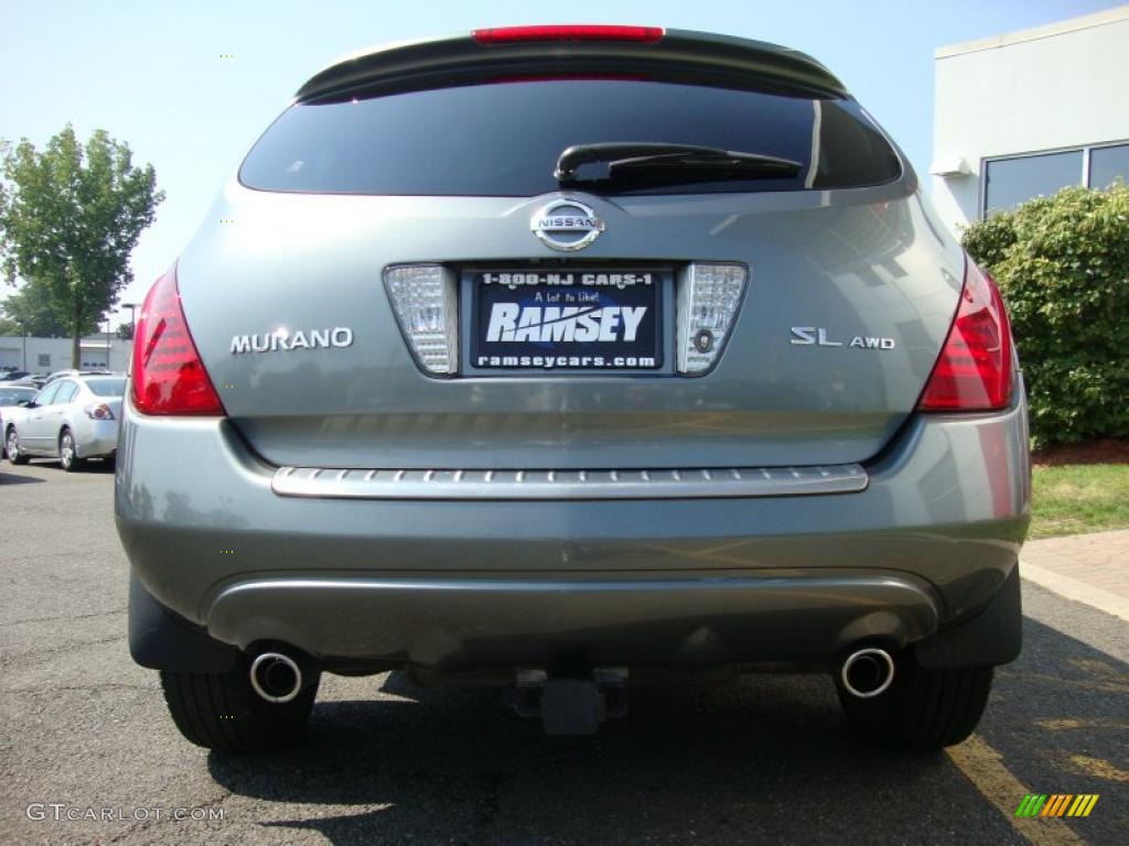 2007 Murano SL AWD - Platinum Pearl Matallic / Charcoal photo #14