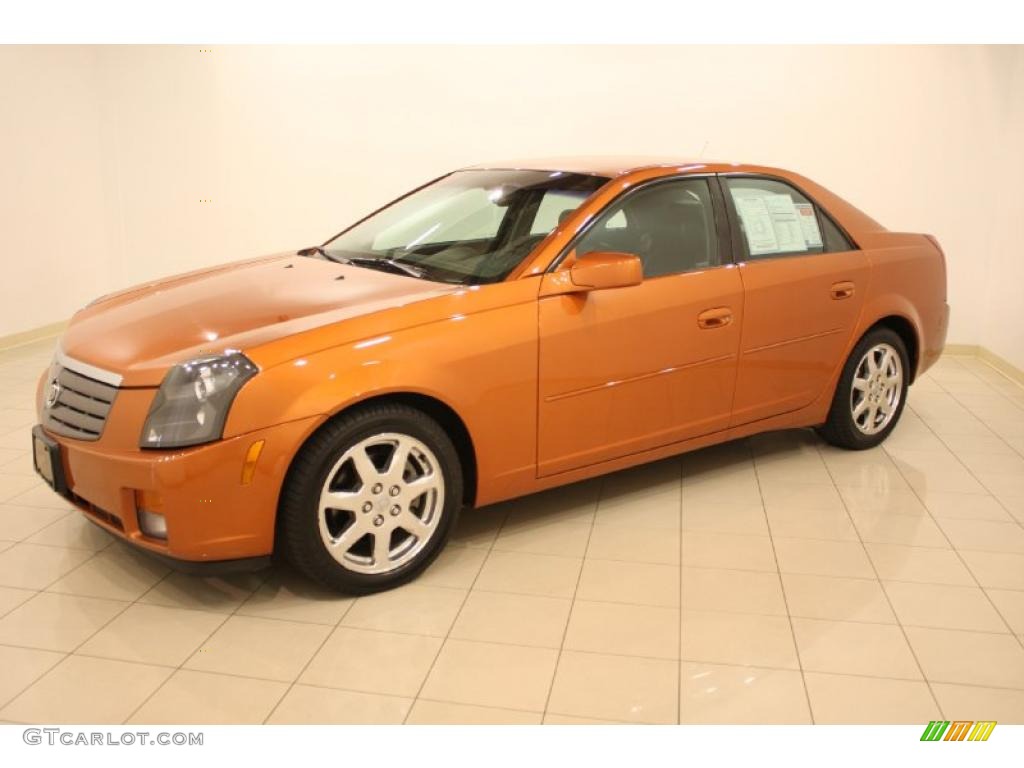 Copper Sunburst 2003 Cadillac CTS Sedan Exterior Photo #35830952