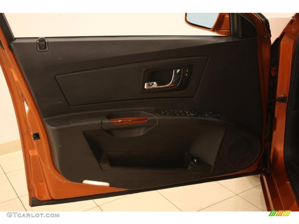 2003 Cadillac CTS Sedan Ebony Door Panel Photo #35831016