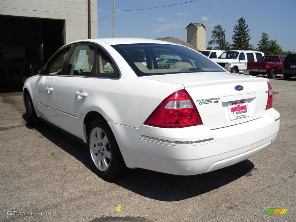 2006 Five Hundred SEL AWD - Oxford White / Pebble Beige photo #3