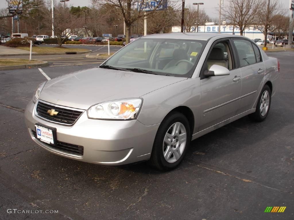 2008 Malibu Classic LT Sedan - Silverstone Metallic / Titanium Gray photo #1