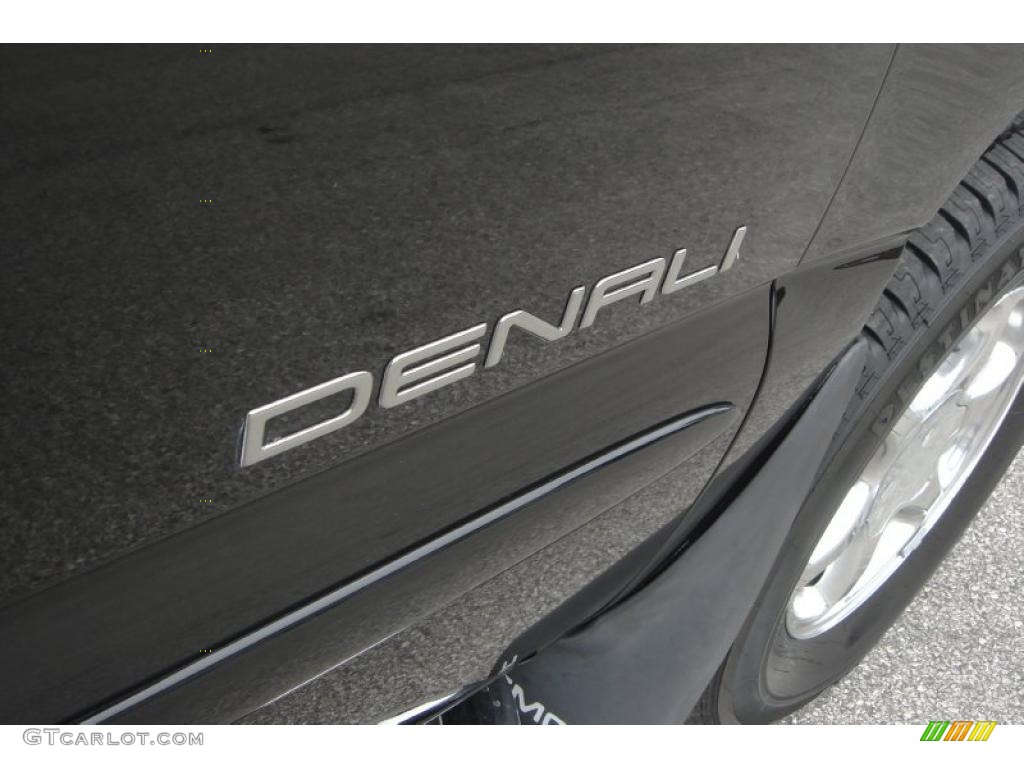 2003 Sierra 1500 Denali Extended Cab AWD - Onyx Black / Sandstone photo #13