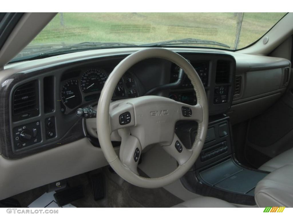 2003 Sierra 1500 Denali Extended Cab AWD - Onyx Black / Sandstone photo #45
