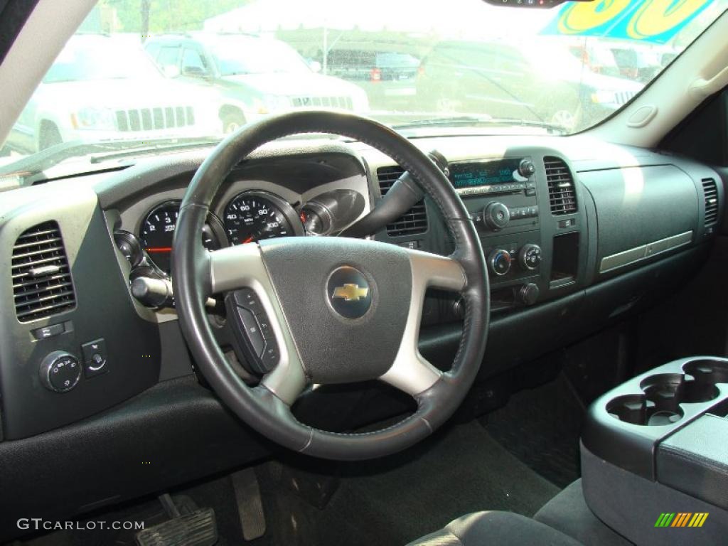 2008 Silverado 1500 LT Crew Cab 4x4 - Deep Ruby Metallic / Ebony photo #12