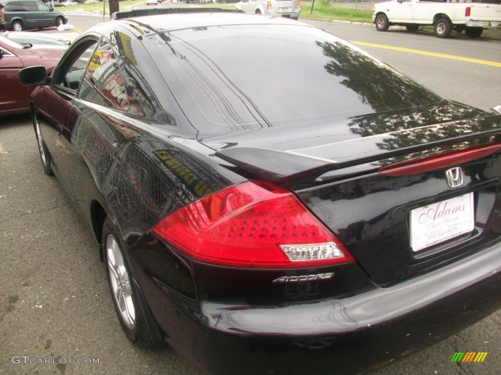 2006 Accord EX Coupe - Nighthawk Black Pearl / Gray photo #3