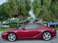 Ruby Red Metallic - Cayman S Photo No. 6