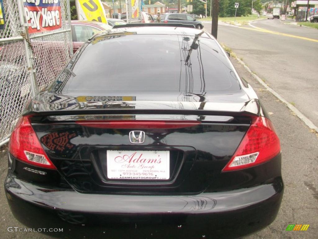 2006 Accord EX Coupe - Nighthawk Black Pearl / Gray photo #6