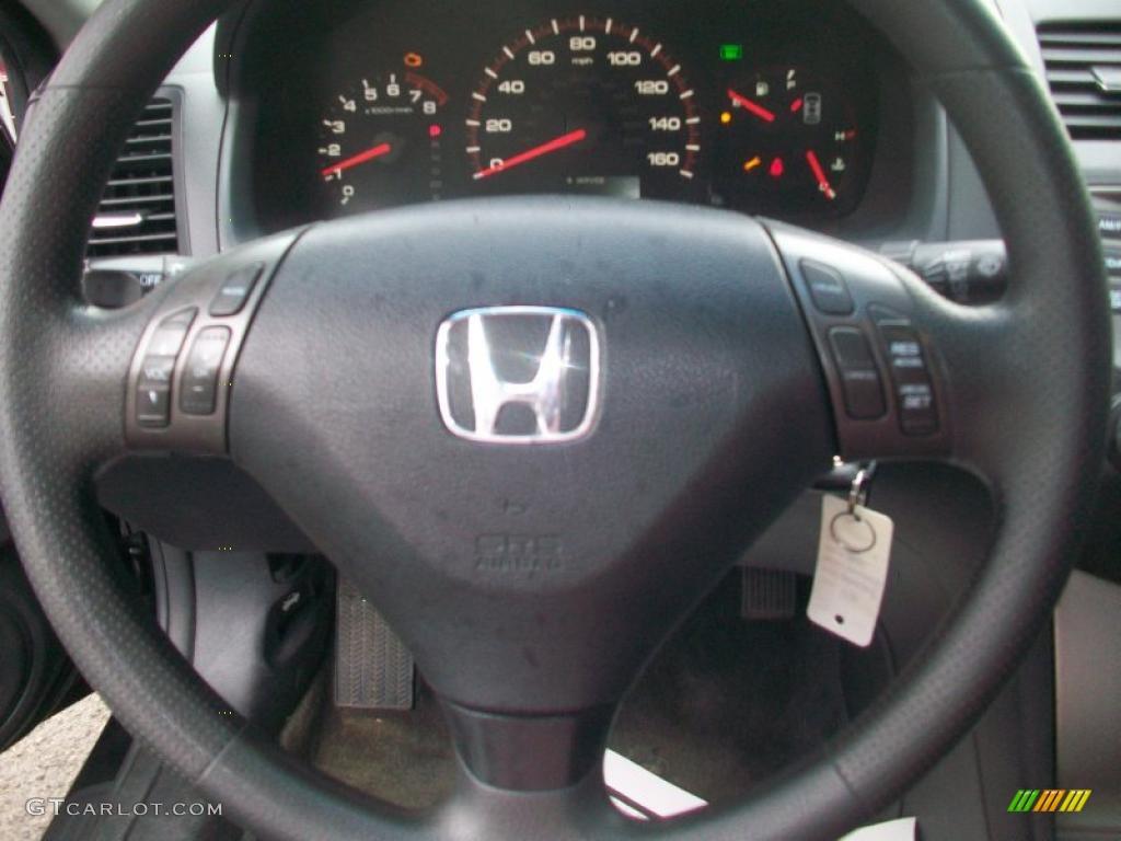 2006 Accord EX Coupe - Nighthawk Black Pearl / Gray photo #11