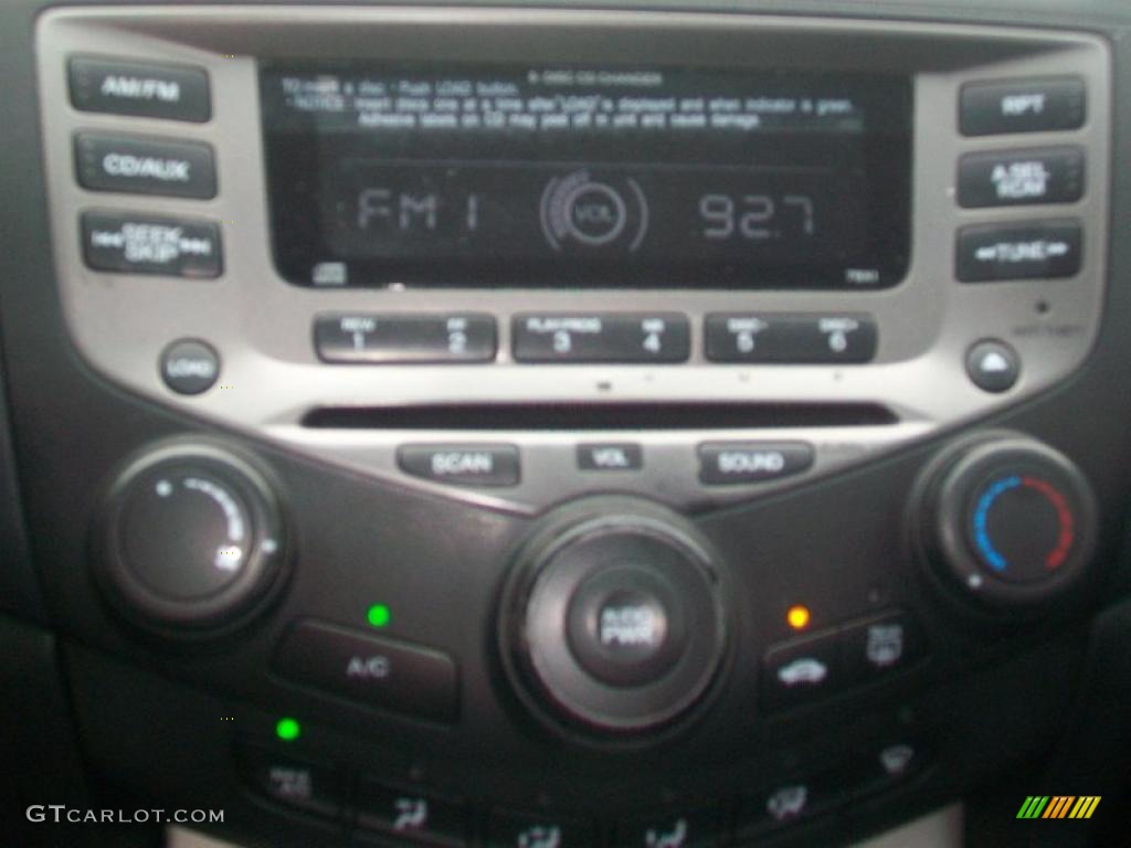 2006 Accord EX Coupe - Nighthawk Black Pearl / Gray photo #14