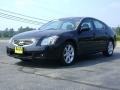 2007 Super Black Nissan Maxima 3.5 SE  photo #3