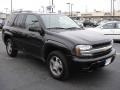 2008 Black Chevrolet TrailBlazer LS 4x4  photo #2