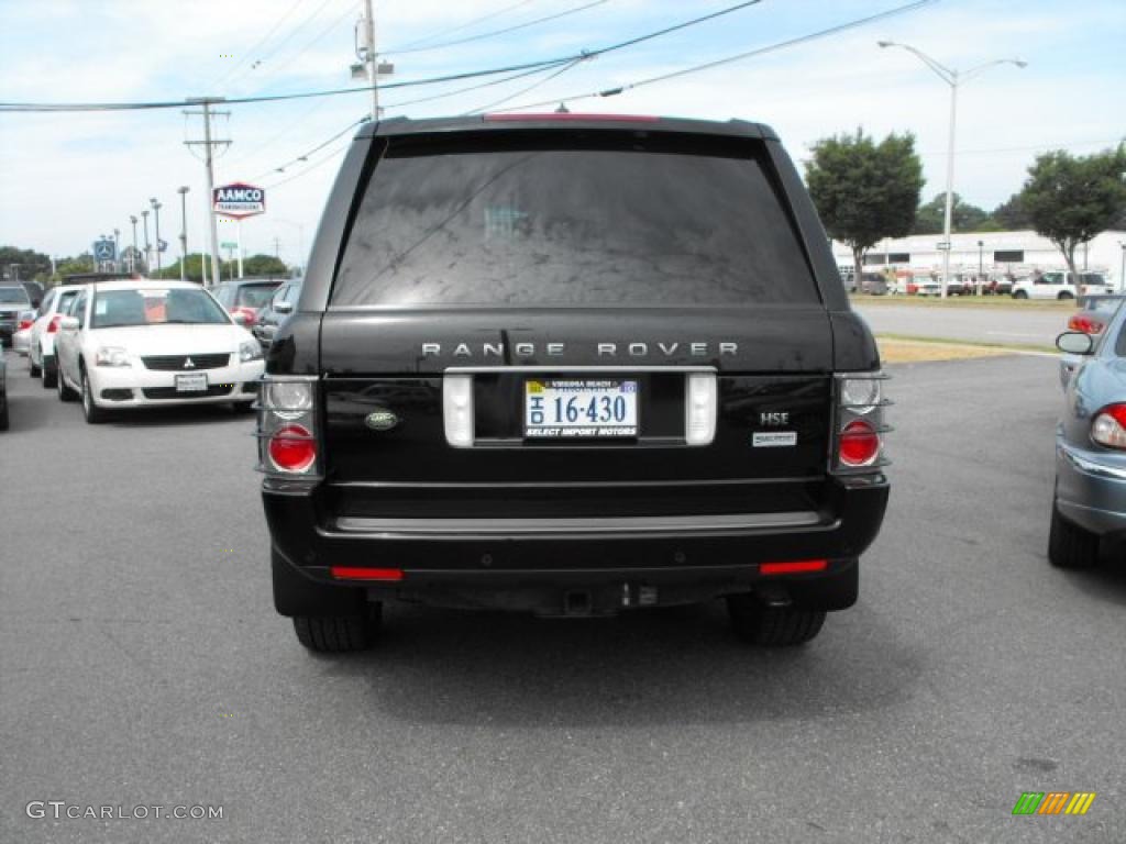 2006 Range Rover HSE - Java Black Pearl / Charcoal/Jet photo #5