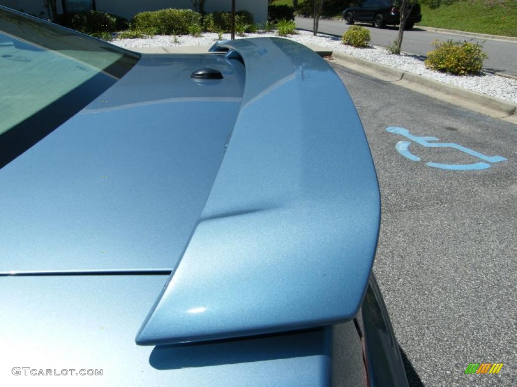 2007 Mustang GT Premium Coupe - Windveil Blue Metallic / Medium Parchment photo #22