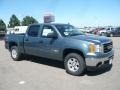 2010 Stealth Gray Metallic GMC Sierra 1500 SLE Crew Cab 4x4  photo #1