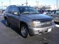 2008 Graystone Metallic Chevrolet TrailBlazer LS 4x4  photo #2