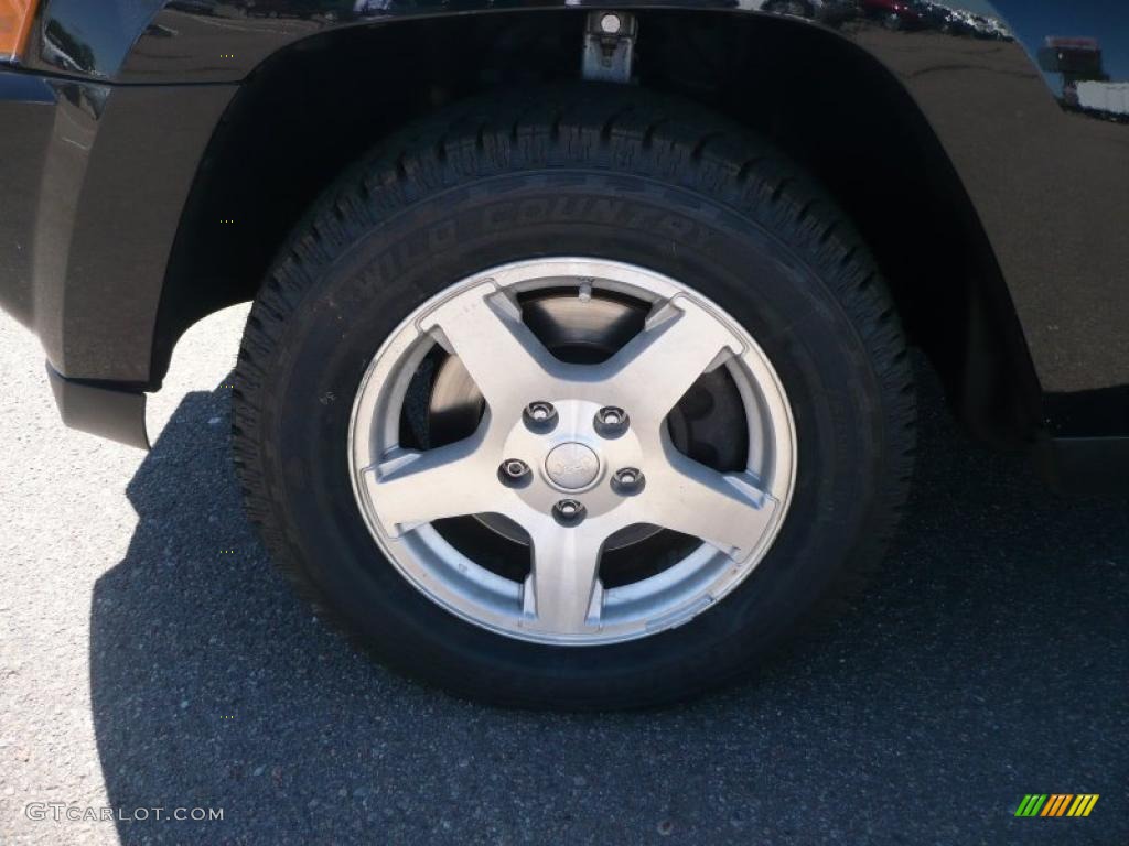 2005 Grand Cherokee Limited 4x4 - Black / Medium Slate Gray photo #6