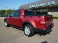 2007 Red Fire Ford Explorer Sport Trac XLT 4x4  photo #2