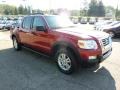 2007 Red Fire Ford Explorer Sport Trac XLT 4x4  photo #6