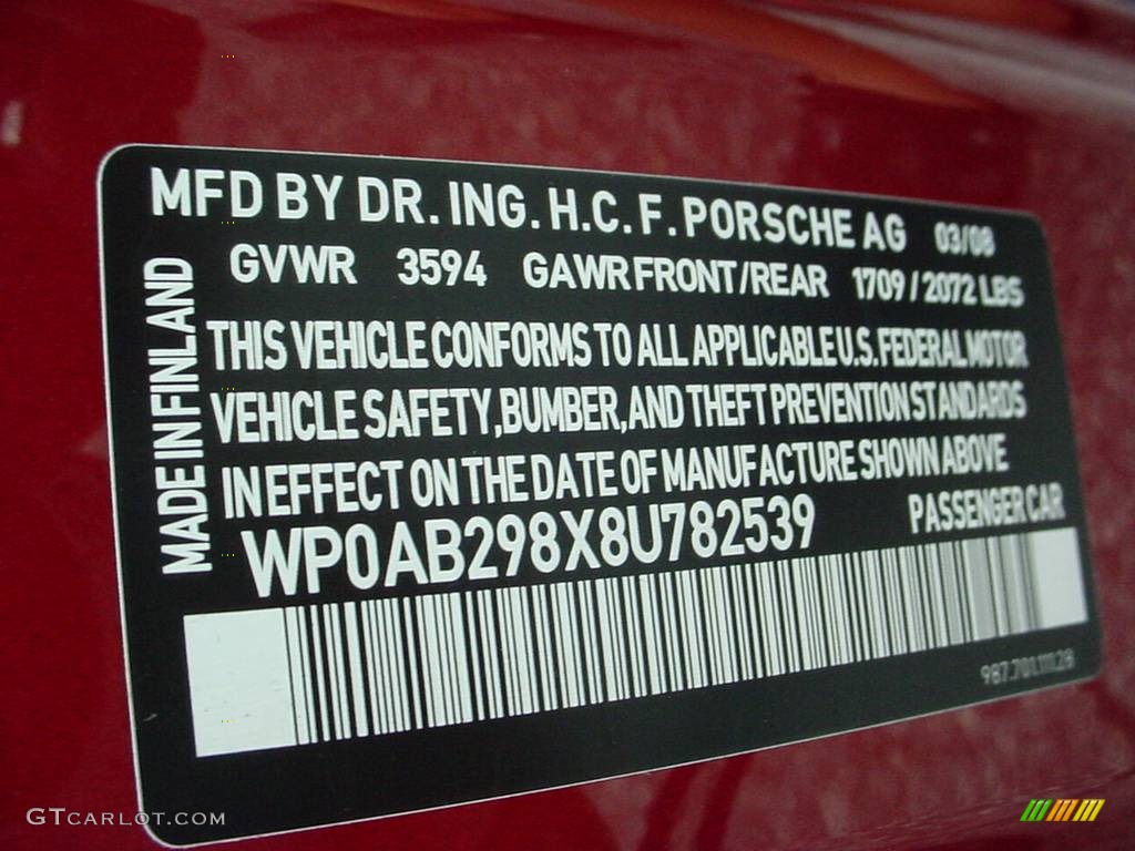 2008 Cayman S - Ruby Red Metallic / Sand Beige photo #18