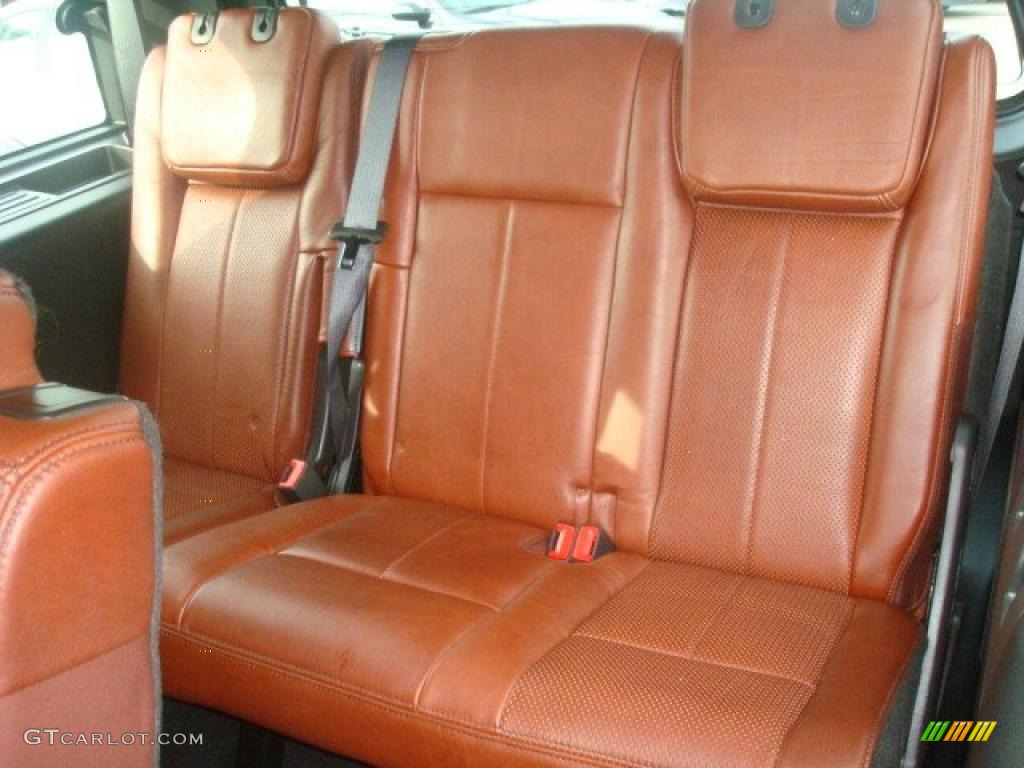 2008 Expedition King Ranch 4x4 - Dark Copper Metallic / Charcoal Black/Chaparral Leather photo #18