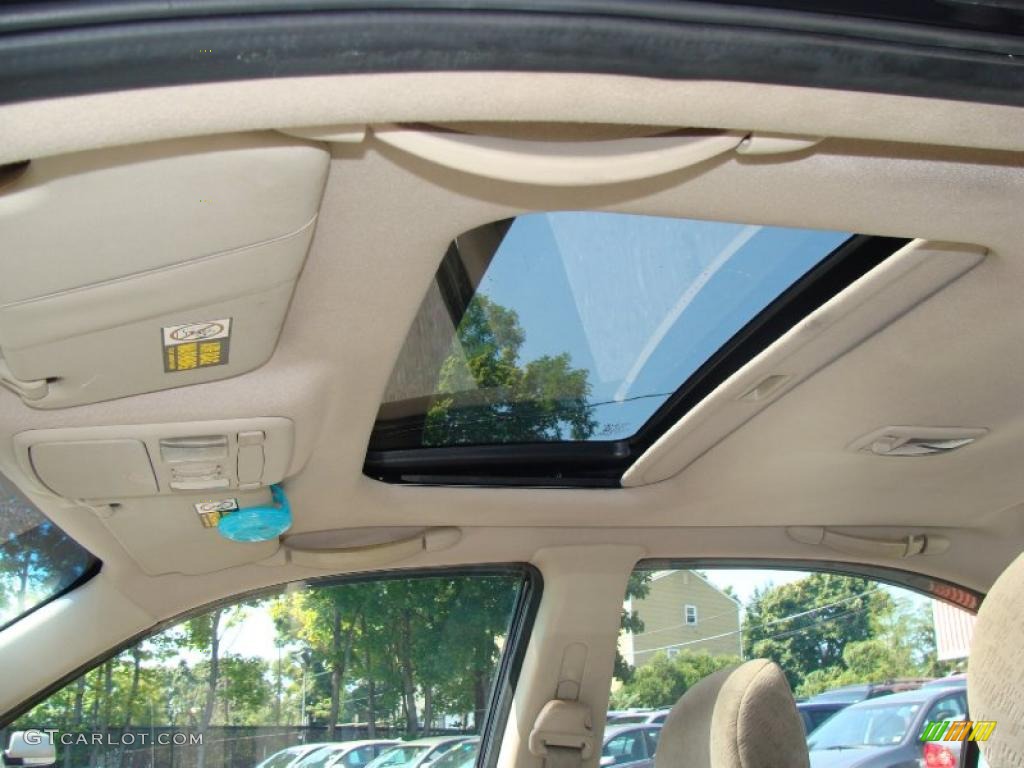 2006 Elantra GLS Sedan - Moonlit Dark Blue / Beige photo #16