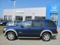 2008 Dark Blue Pearl Metallic Ford Explorer Eddie Bauer 4x4  photo #2