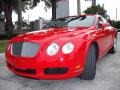 2007 St. James Red Bentley Continental GT   photo #1