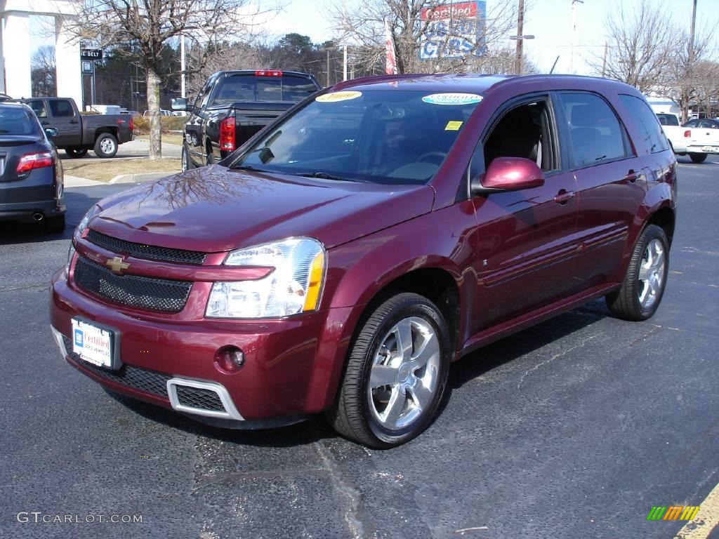 2009 Equinox Sport AWD - Deep Ruby Red Metallic / Ebony photo #1