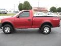2002 Toreador Red Metallic Ford F150 XL Regular Cab 4x4  photo #4