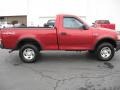 2002 Toreador Red Metallic Ford F150 XL Regular Cab 4x4  photo #8