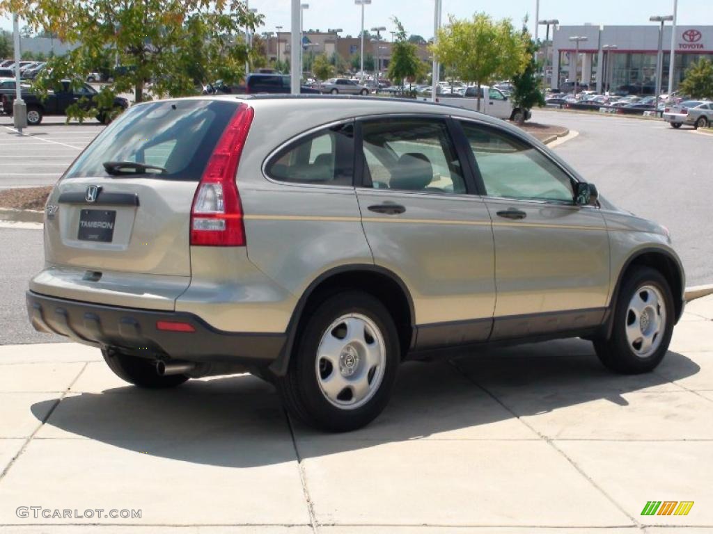 2008 CR-V LX - Borrego Beige Metallic / Ivory photo #6