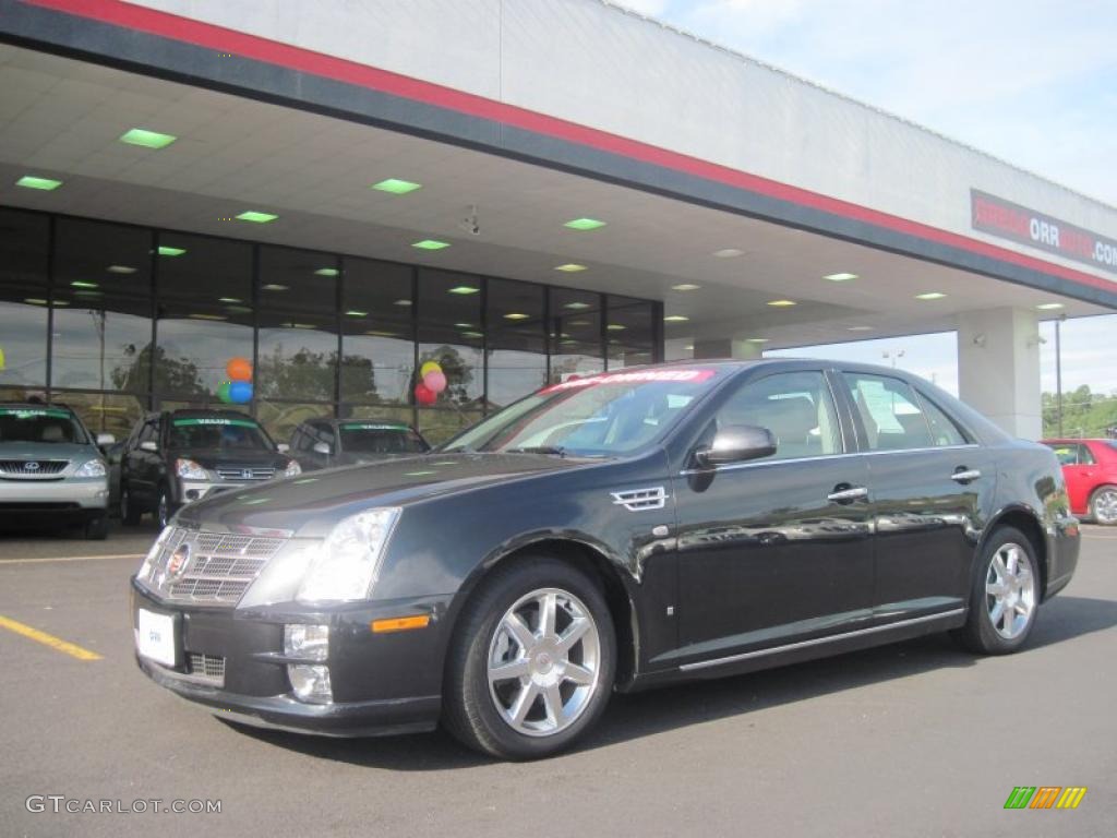 2009 STS V8 - Black Ice / Light Gray photo #1