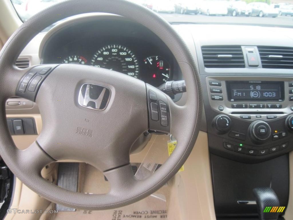 2007 Accord SE V6 Sedan - Nighthawk Black Pearl / Ivory photo #13