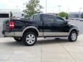 2007 Black Ford F150 Lariat SuperCrew 4x4  photo #6