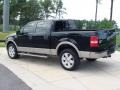 2007 Black Ford F150 Lariat SuperCrew 4x4  photo #9